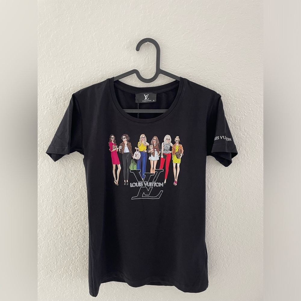 Louis Vuitton black T-shirt size M new one